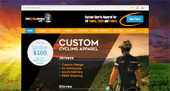 Desktop Screenshot of coolcyclingjerseys.com